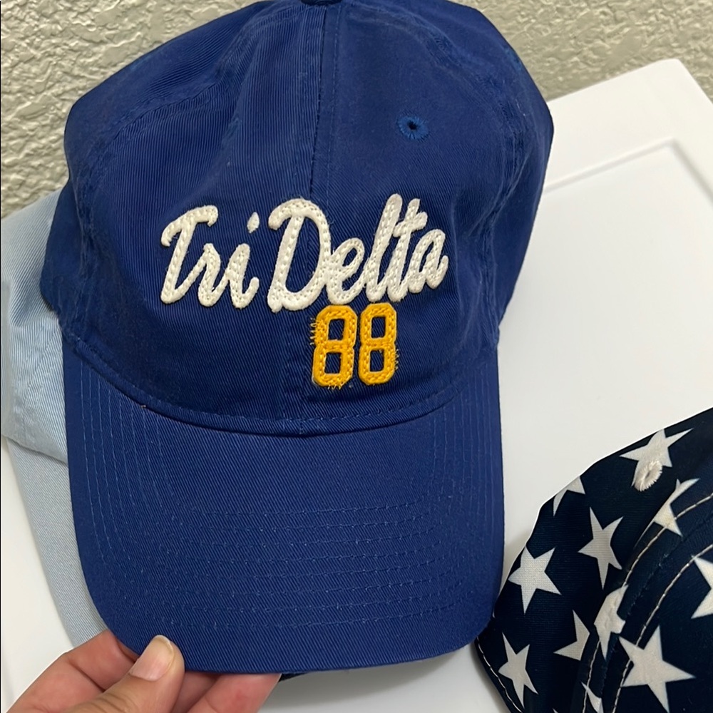 Tri Delta Baseball Caps Set - Picture 6 of 7